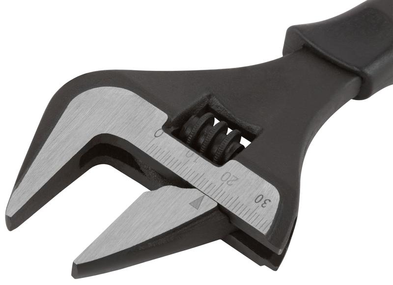  Ключ разводной "Контур" узкие губки шкала экстра увелич.захват ПВХ накладка на ручку 200мм (39мм) FIT 70172 фото в каталоге от BTSprom.by