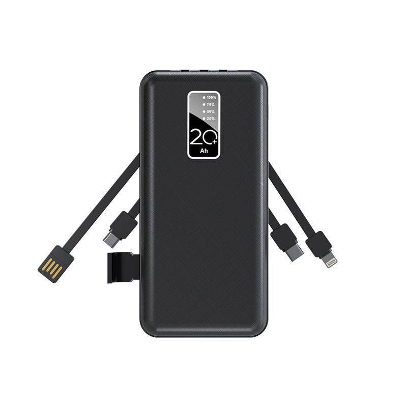устройство зарядное портативное power bank (аккумуляторная батарея) 20000ма.ч черн. rexant 30-2039 от BTSprom.by