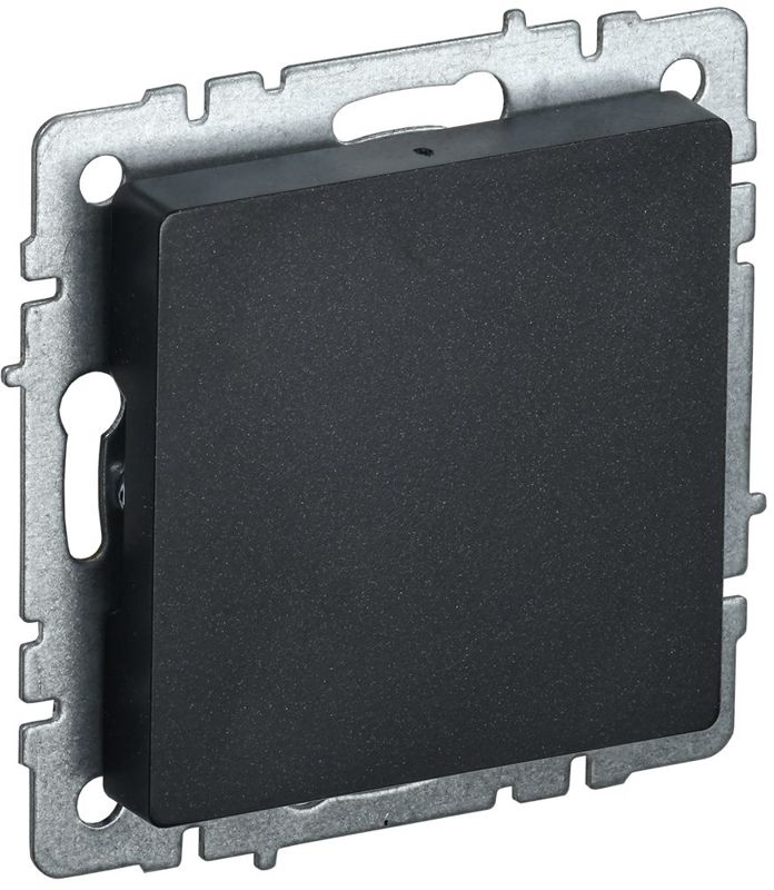 заглушка c суппортом brite мз10-брч механизм черн. iek br-pl10-k02 от BTSprom.by