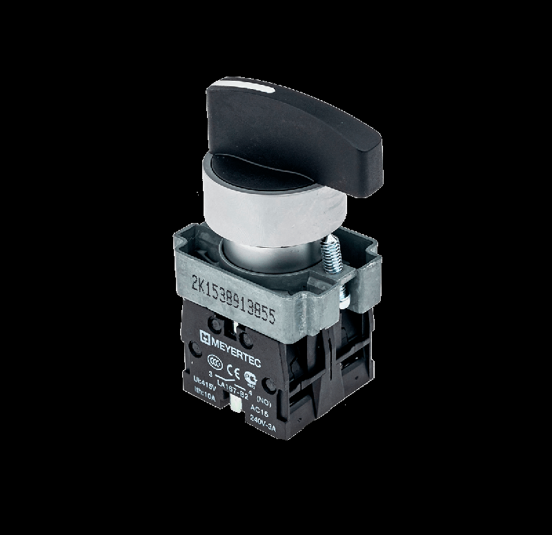 переключатель длинная ручка черн. 3 полож. 2no фикс. мет. mtb2-bjz133 овен 58191 от BTSprom.by