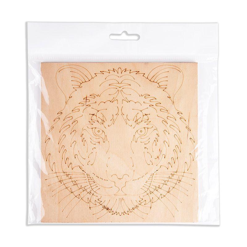  Доска для выжигания "Тигр" 150х150мм пакет Rexant 12-0903 фото в каталоге от BTSprom.by