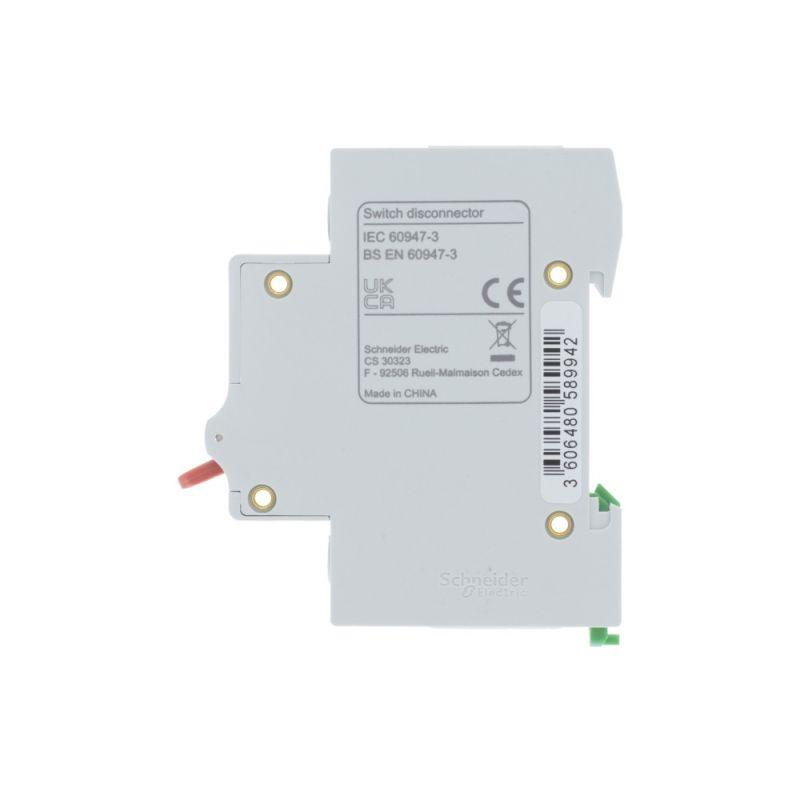  Выключатель нагрузки EASY9 (мод. рубильник) 1П 63А 230В =S= SchE EZ9S16163 фото в каталоге от BTSprom.by