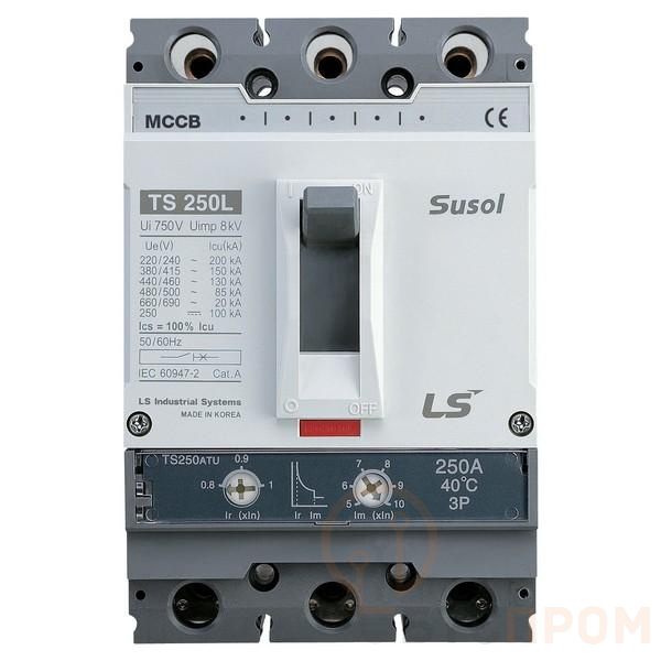 Выключатель автоматический 3п 3т 160А 50кА TS250N MTU LS Electric 105024700 фото в каталоге от BTSprom.by  Выключатель автоматический 3п 3т 160А 50кА TS250N MTU LS Electric 105024700 фото в каталоге от BTSprom.by