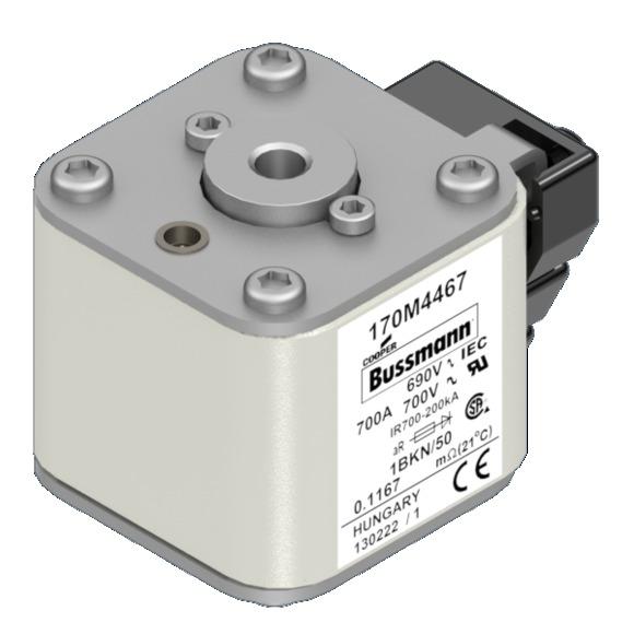  Предохранитель быстрый 700А 690В 1BKN/50 AR UC EATON 170M4467 фото в каталоге от BTSprom.by