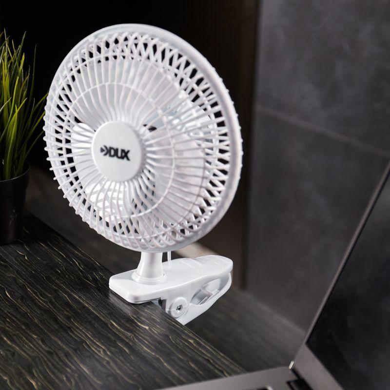  Вентилятор настольный DX-614 15Вт 220В бел. DUX 60-0211 фото в каталоге от BTSprom.by