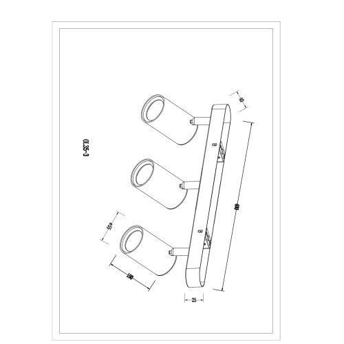  Светильник OL35-3 WH MR16 GU10 IP20 настен./потолочн. спот бел. хром Эра Б0056367 фото в каталоге от BTSprom.by