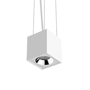 светильник светодиодный dl-02 cube 100х110 12вт 3000к 35град. подвесной ral9010 бел. матов. varton v1-r0-00360-30000-2001230 от BTSprom.by