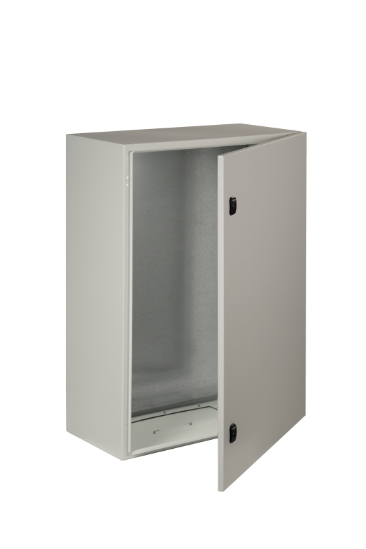 шкаф nsb 1000х800х300 ip66 с фланш-панелью ral7035 se nsb108030 от BTSprom.by