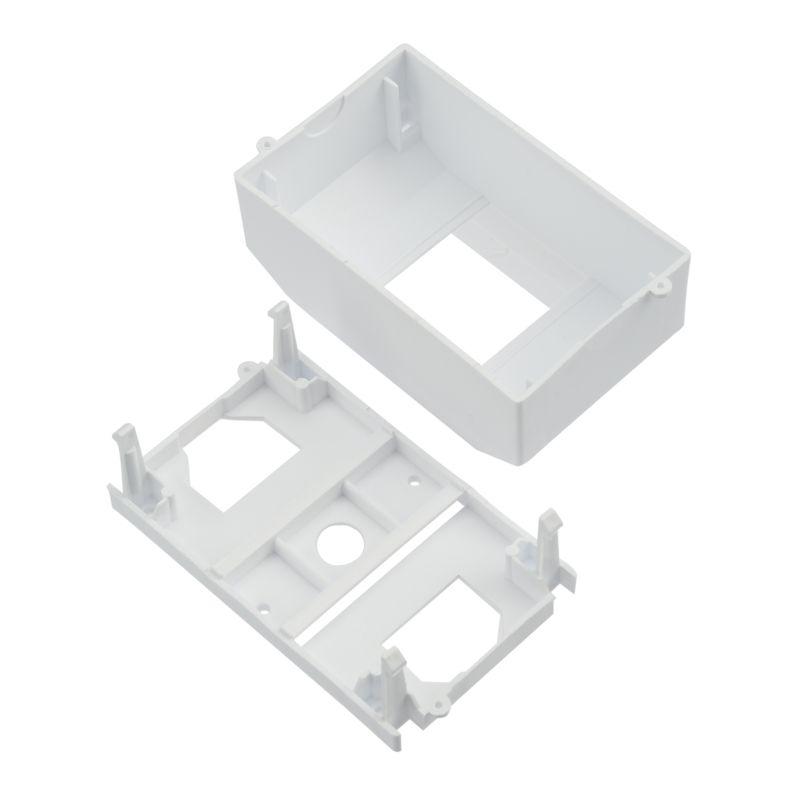  Бокс пластиковый КМПн 1/4 IP20 бел. инд. штрих-код Rexant 11-0114 фото в каталоге от BTSprom.by