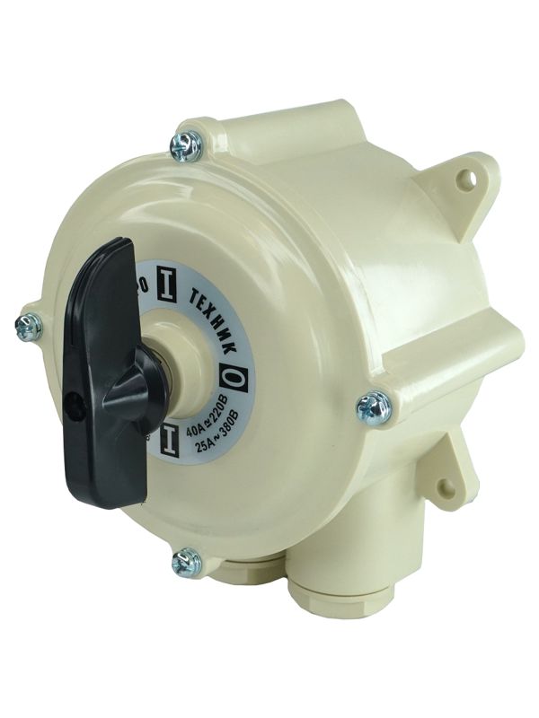 выключатель пакетный пв2-40а в пл. корп. ip56 электротехник et001794 от BTSprom.by