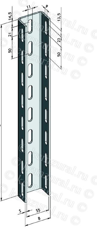 стойка кабельная ст-100-2.5 l1000 цут1.5 гор. цинк кэмз 473 551007 19 от BTSprom.by