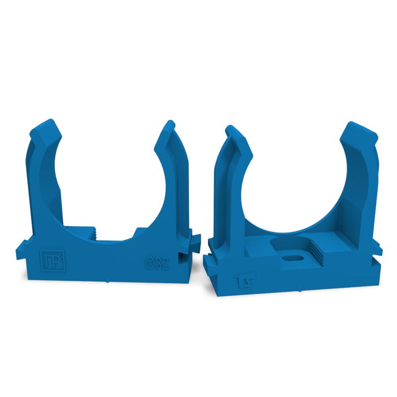 держатель для труб (клипса) d32мм для монтажн. пистолета син. промрукав pr13.0146 от BTSprom.by