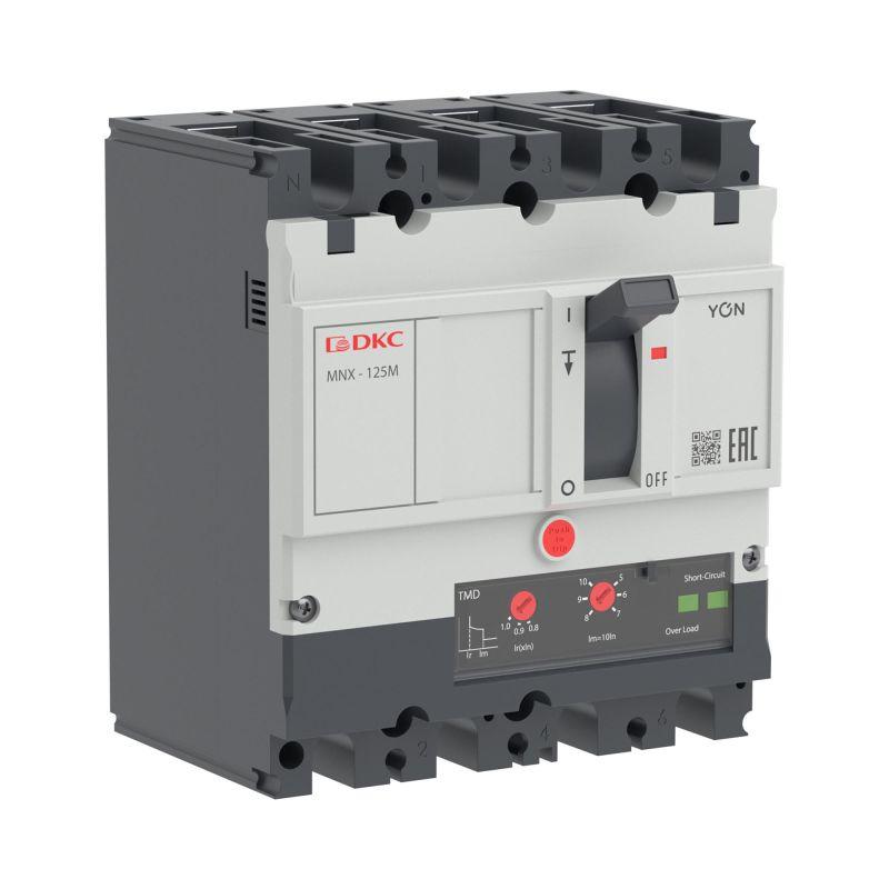 выключатель автоматический 3n 125а 100ка pro mnx125m при ac415v расцепитель tmd yon mnx125m3ntmd0125 от BTSprom.by