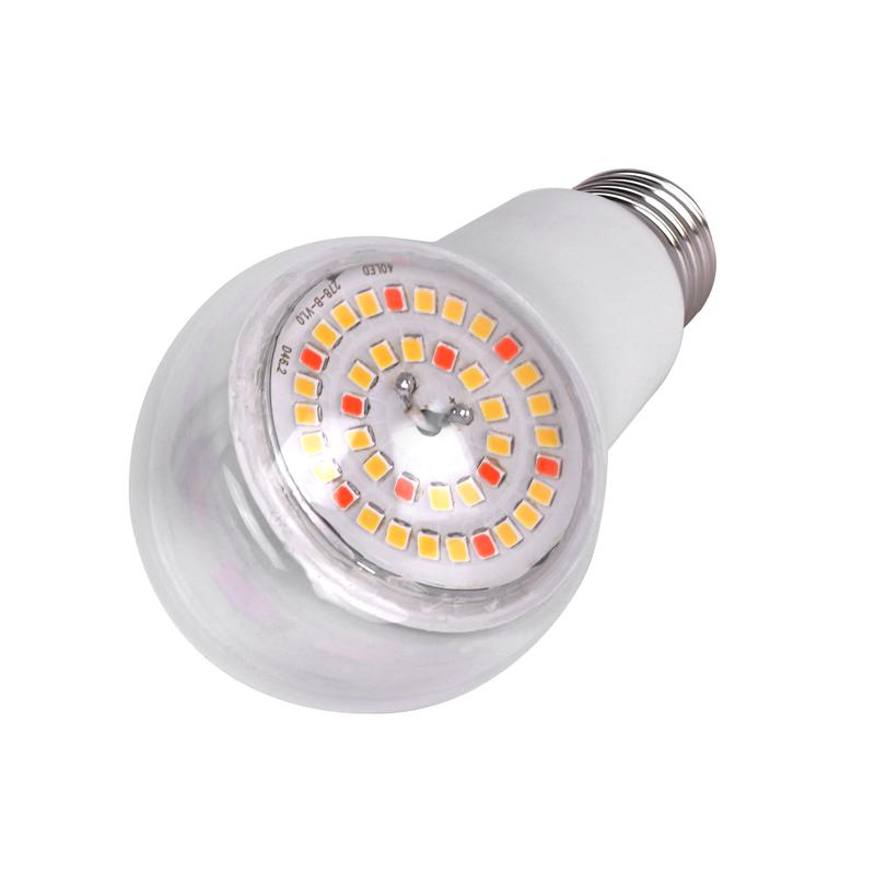 лампа светодиодная led-a60-15w/spfb/e27/cl plp30wh 15вт a60 грушевидная прозрачная для растений спектр для фотосинтеза (упак. картон) uniel ul-00007405 от BTSprom.by