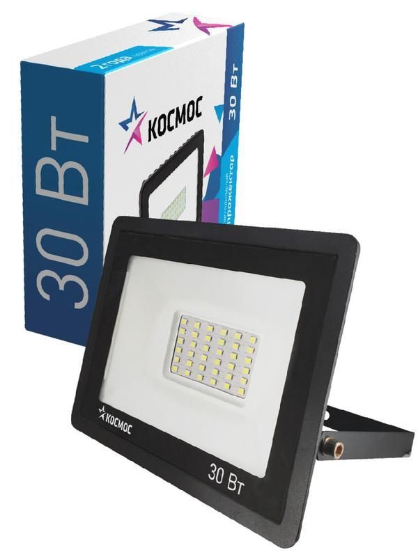 прожектор светодиодный 30вт 6500к ip65 2400лм космос k_pr5_led_30 от BTSprom.by
