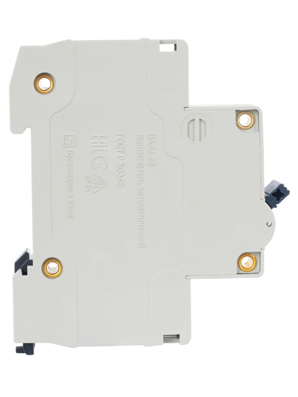  Выключатель автоматический модульный 1п C 25А 4.5кА ВА47-29 GENERICA MVA25-1-025-C фото в каталоге от BTSprom.by