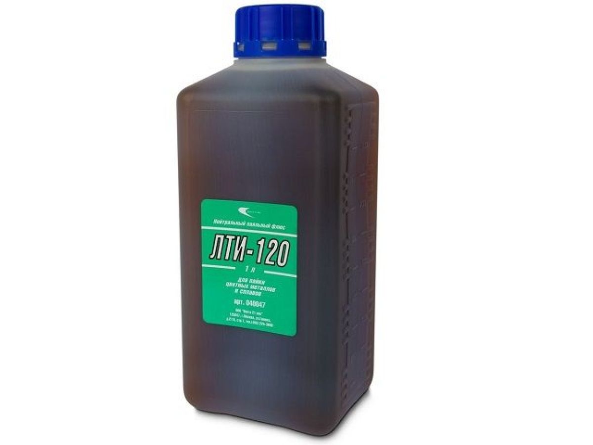 флюс лти-120 (1 л) (для пайки цветных металлов и сплавов) (векта) 040047 от BTSprom.by