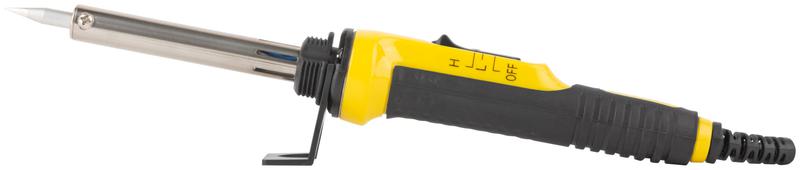  Паяльник 220В 2 режима работы подставка выключатель прорезиненная ручка конусное жало 30Вт/60Вт FIT 60495 фото в каталоге от BTSprom.by