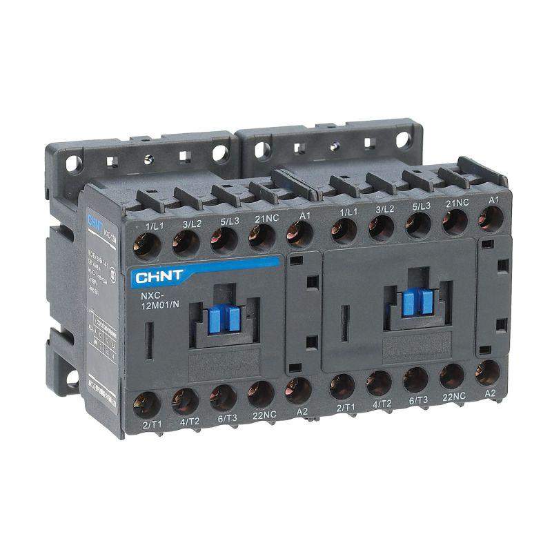 контактор nxc-12m10/n реверс. 12а 380ас 1но 50/60гц chint 836627 от BTSprom.by