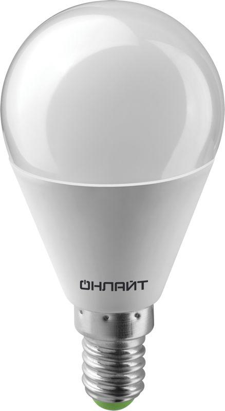 лампа светодиодная 61 136 oll-g45-6-230-6.5k-e14 6вт онлайт 61136 от BTSprom.by