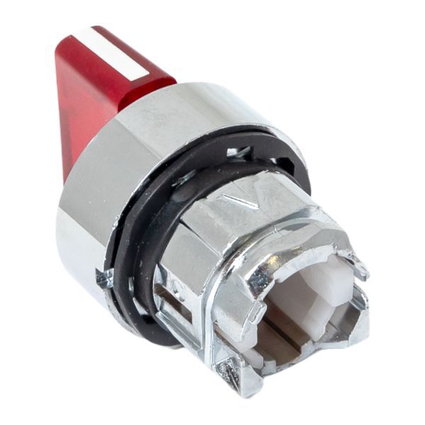  Механизм переключателя исполнительный ХB4 красн. на 3 положения возвратный без фиксации с подсветкой с короткой ручкой PROxima EKF XB4BD3L-R фото в каталоге от BTSprom.by