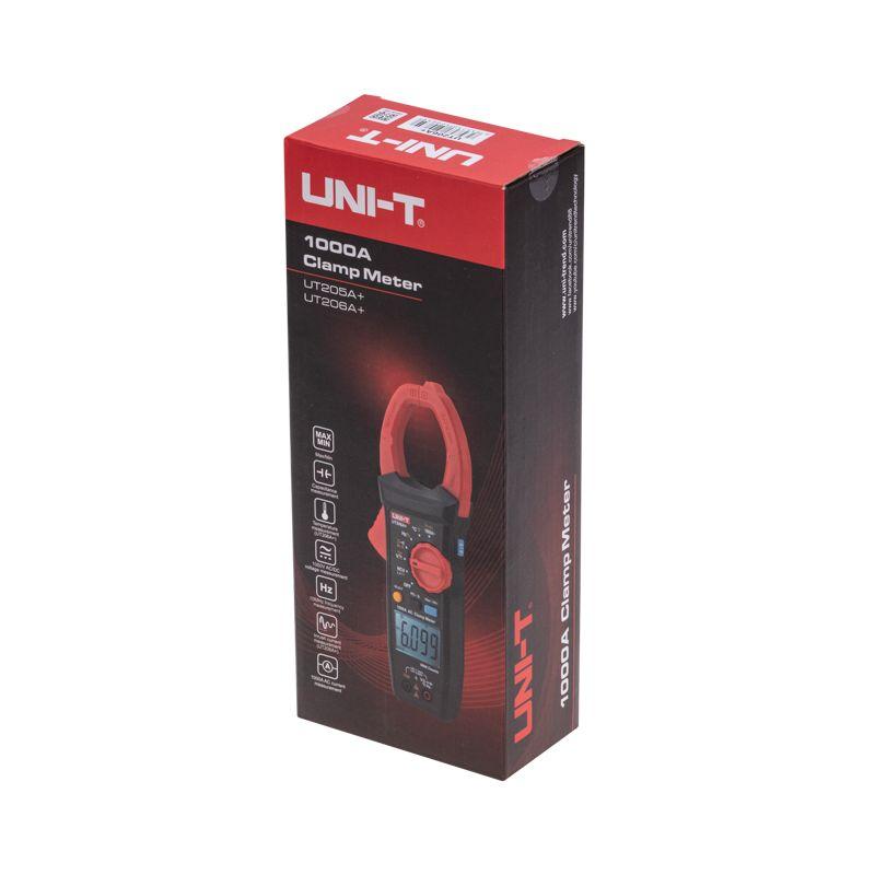  Клещи токовые UT206A+ UNI-T 13-1066 фото в каталоге от BTSprom.by