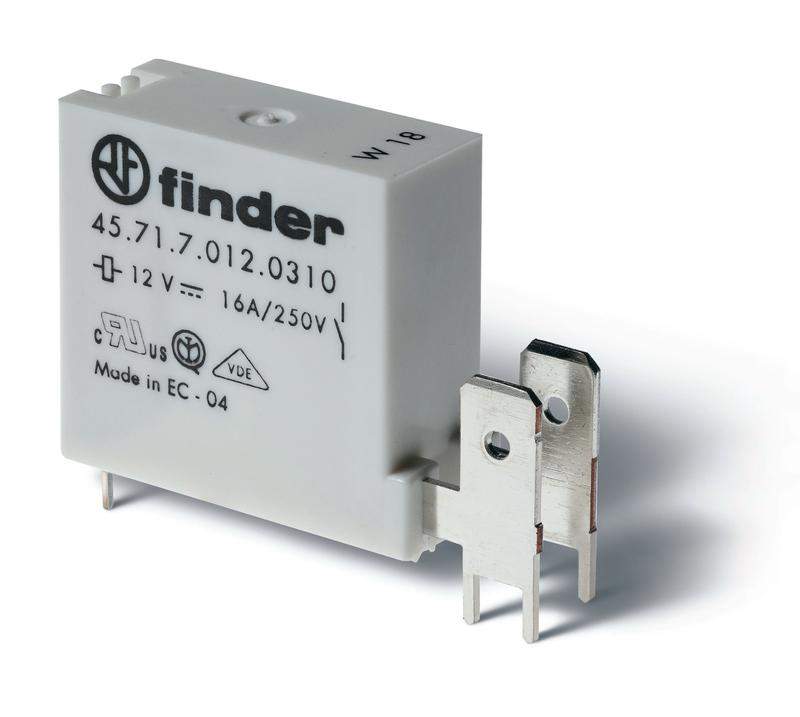 реле миниатюрное низкопрофильн. электромеханич. монтаж на печатную плату выводы с шагом 5мм + faston 250(6.3х0.8мм) 1nc 16а agcdo 12в dc (чувствит.) rtii finder 457170120410 от BTSprom.by реле миниатюрное низкопрофильн. электромеханич. монтаж на печатную плату выводы с шагом 5мм + faston 250(6.3х0.8мм) 1nc 16а agcdo 12в dc (чувствит.) rtii finder 457170120410 от BTSprom.by