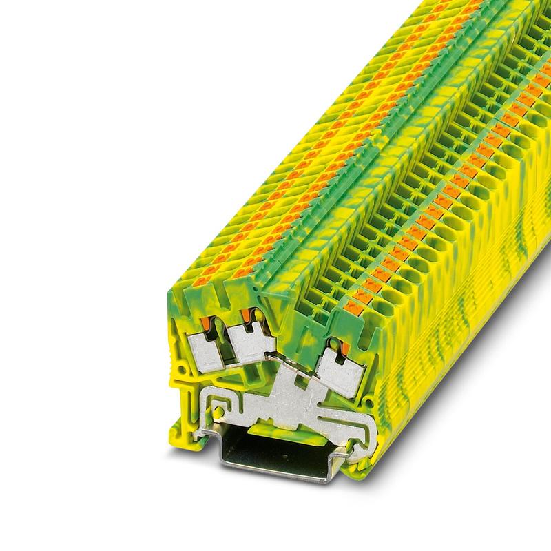 клемма защитного провода pts 2.5-twin-pe phoenix contact 3211935 от BTSprom.by