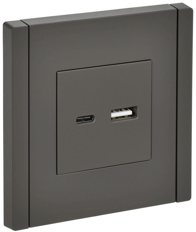 розетка usb a+c 3.1а forte&piano fp350 сер. iek fp-u22-d31-k03 от BTSprom.by