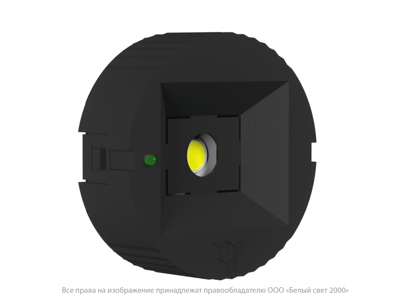 светильник аварийный bs-oko-10-l1-24 black белый свет a15319 от BTSprom.by
