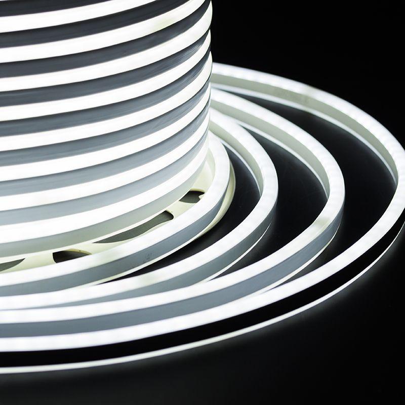 шнур светодиодный гибкий неон led smd компак. 7х12мм 120 led/м двустор. бел. (уп.100м) neon-night 131-065 от BTSprom.by