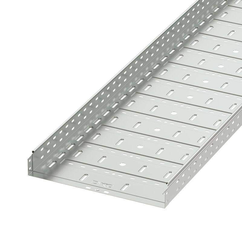 Лоток листовой перфорированный 500х100 L3000 сталь 1мм цинк-ламель DKC 35346ZL от BTSprom.by