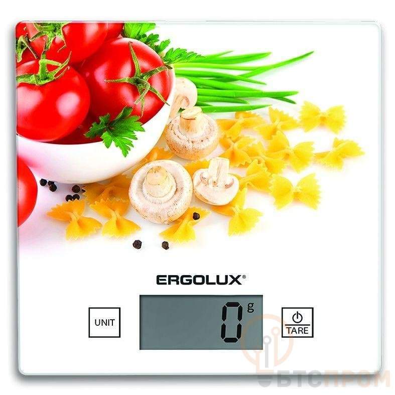 весы кухонные elx-sk01-с36 паста томаты и грибы (до 5кг 150х150мм) ergolux 14360 от BTSprom.by