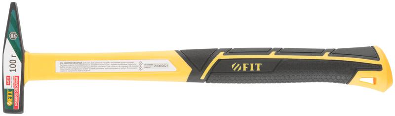  Молоток кованый Профи 100г фибергласовая усилен. ручка FIT 44331 фото в каталоге от BTSprom.by