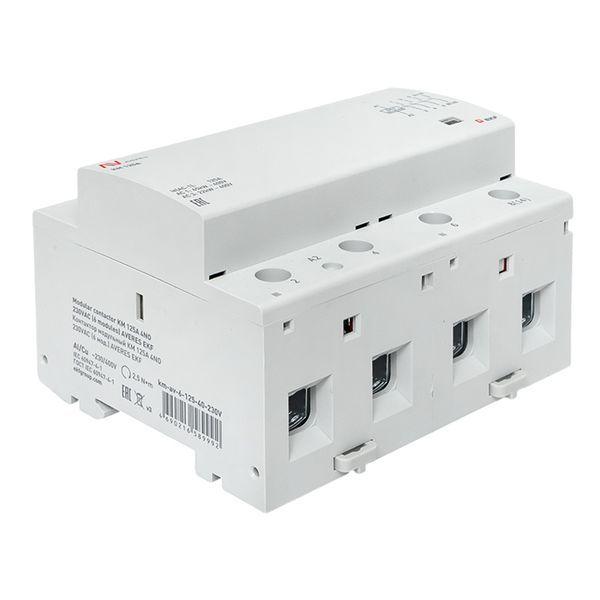  Контактор модульный КМ 125А 4NO 230VAC (6 мод.) AVERES EKF km-av-6-125-40-230V фото в каталоге от BTSprom.by