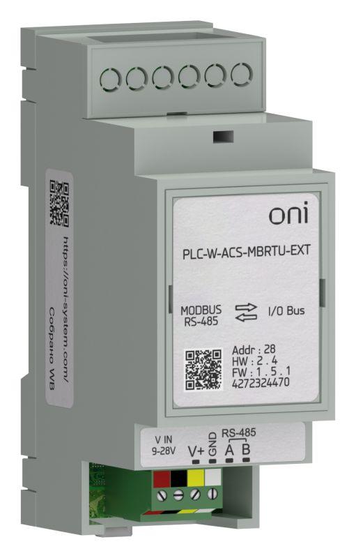 преобразователь интерфейсов modbus rtu для уд. подкл. плк w. oni plc-w-acs-mbrtu-ext от BTSprom.by