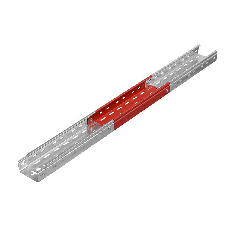 Лоток листовой перфорированный 100х50 L3000 сталь 0.8мм "БЫСТРЫЙ МОНТАЖ ПЛЮС" LPplus50-100-0.8-3000 оцинк. КМ PL0203 фото в каталоге от BTSprom.by