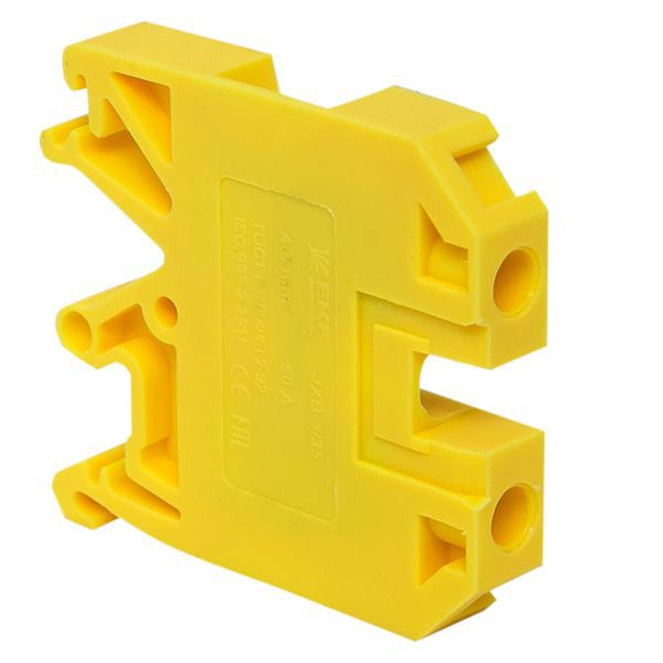  Колодка клеммная JXB-2.5/35 (25а) желт. EKF plc-jxb-2.5/35y фото в каталоге от BTSprom.by