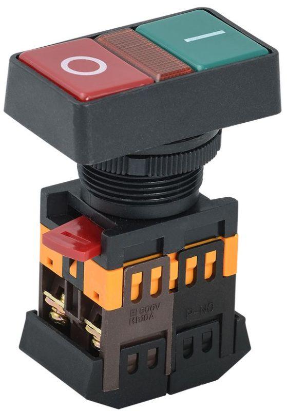 кнопка ppbb-30n "i-o" d30мм 1з+1р 240в неон iek bbd20-ppbb-k51 от BTSprom.by
