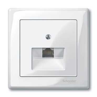  Накладка Merten для аудиорозетки бел. SchE MTN296019 фото в каталоге от BTSprom.by