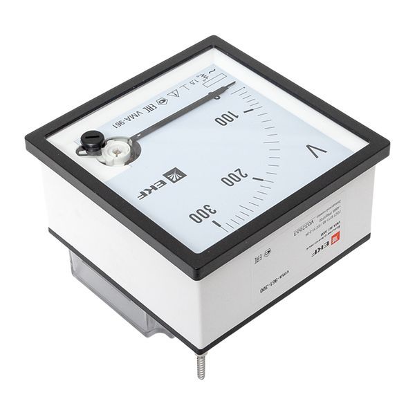  Вольтметр аналоговый VM-A961 на панель 96х96 (квадратный вырез) 300В прямое подкл. EKF vm-a961-300/vma-961-300 фото в каталоге от BTSprom.by