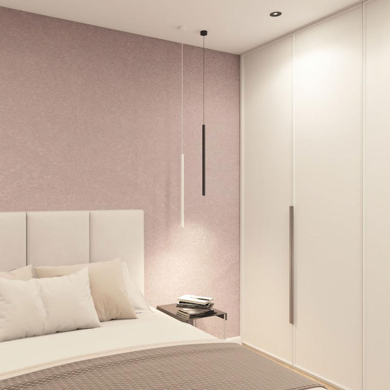  Светильник 5Вт 3000К IP20 подвесной со встроен. светодиодом алюм. бел. DENKIRS 680442 фото в каталоге от BTSprom.by