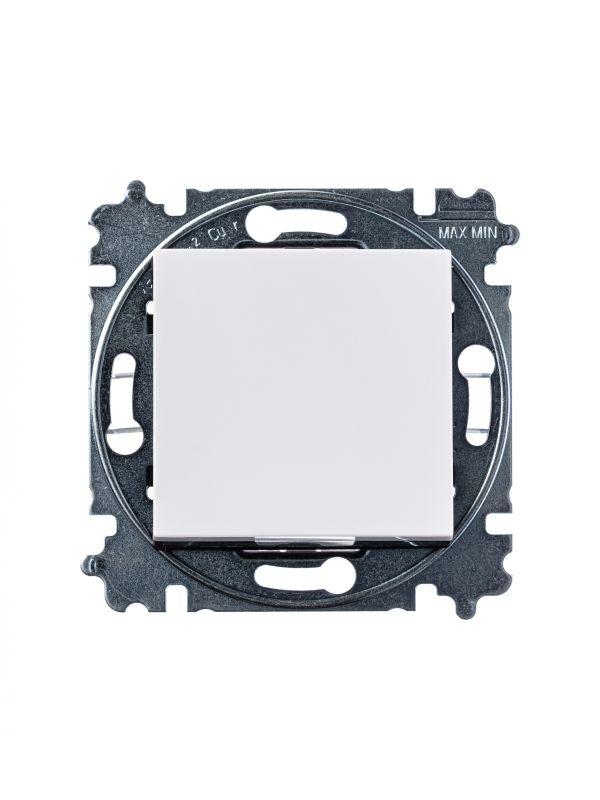  Переключатель 1-кл. СП Levit IP20 бел./дым. черн. ABB 2CHH590645A6062 фото в каталоге от BTSprom.by