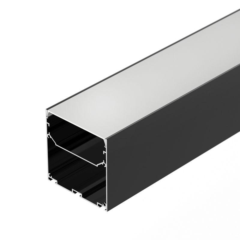 профиль line-s-7575-3000 black l3000 алюм. arlight 041857 от BTSprom.by