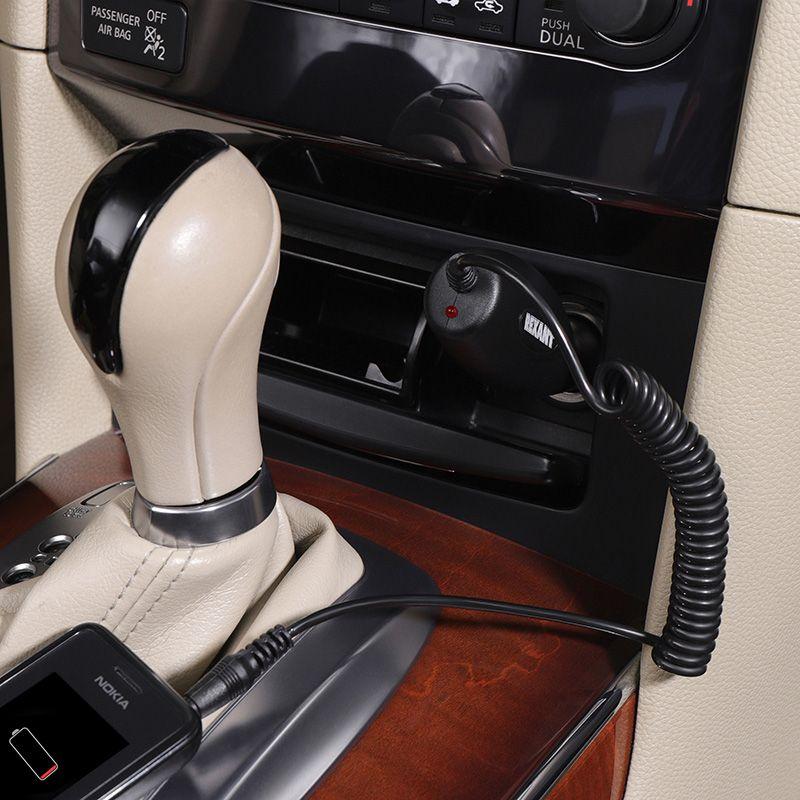  Автозарядка в прикуриватель для NOKIA 51хх/32хх/88хх/6ххх "толстая" (АЗУ) (5В 700мА) шнур спираль 1.2м черн. Rexant 16-0253 фото в каталоге от BTSprom.by