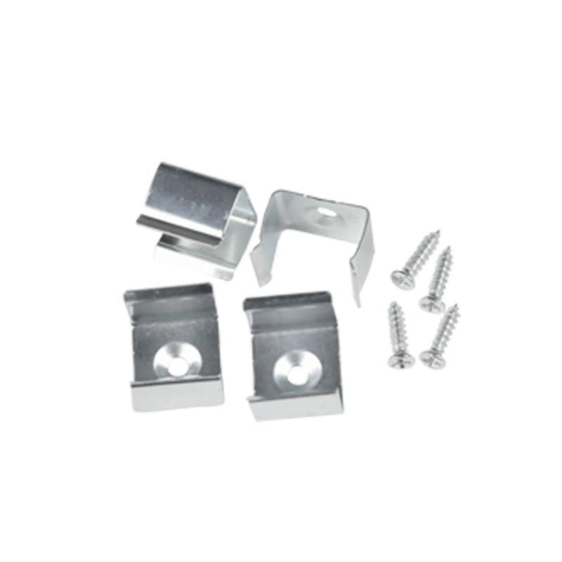 набор аксессуаров ufe-n10 silver b polybag для алюм. профиля заглушки 4шт пластик серебр. uniel ul-00000630 от BTSprom.by