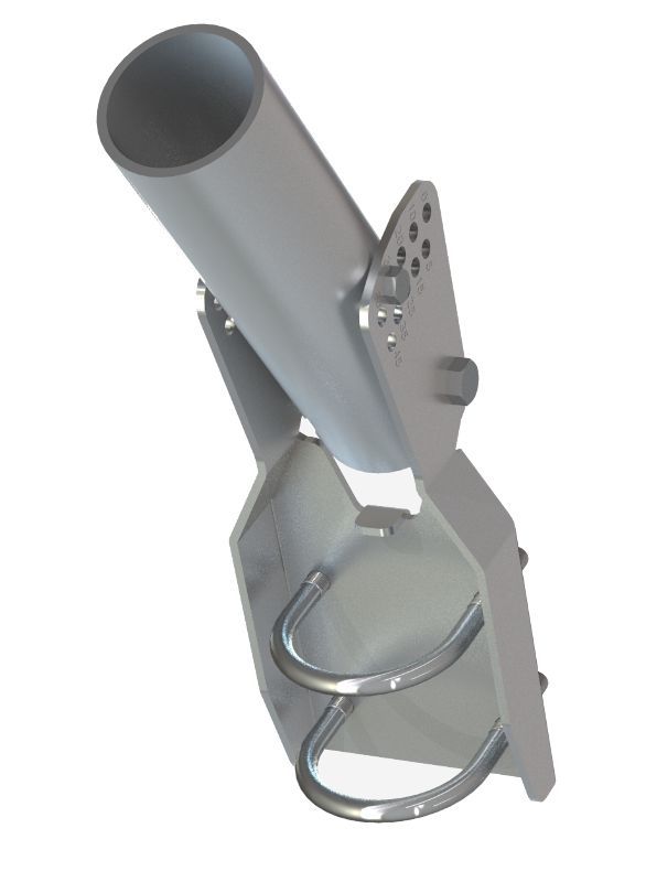 переходник консольный с регулировкой углов установки ледл.059001.817 ledel 370000 от BTSprom.by