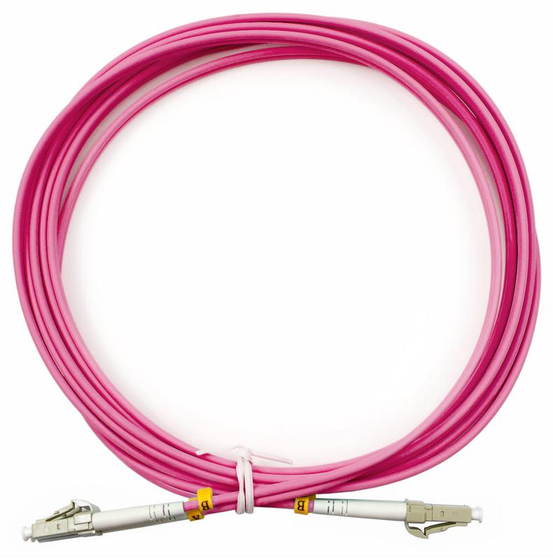 шнур оптический fop-50-om4-lc-lc-3m duplex lc-lc50/125мм om4 3м lszh cabeus 9103c от BTSprom.by