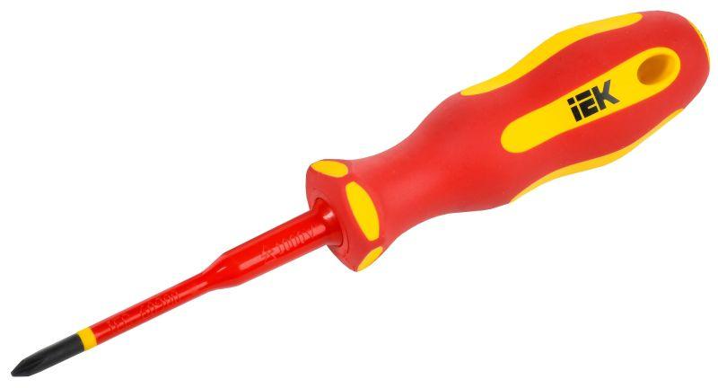 отвертка диэлектрическая slim ph1х80 т2 arma2l 5 iek a2l5-sc31-t2-ph-10-080 от BTSprom.by