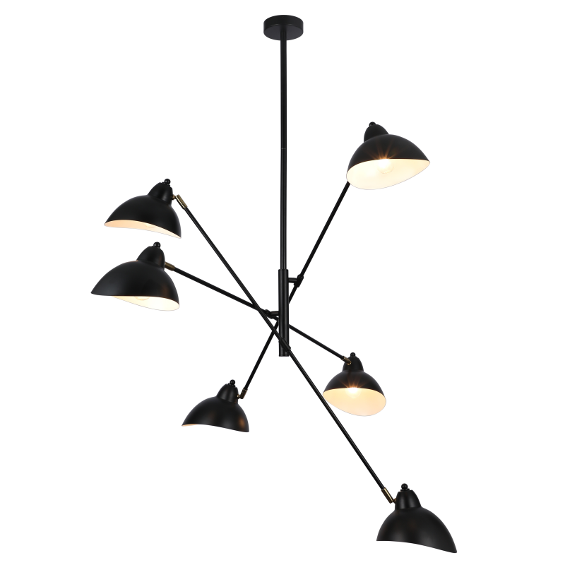 люстра adelaide 4103-306 6хe14 40вт дизайн rivoli б0055676 от BTSprom.by